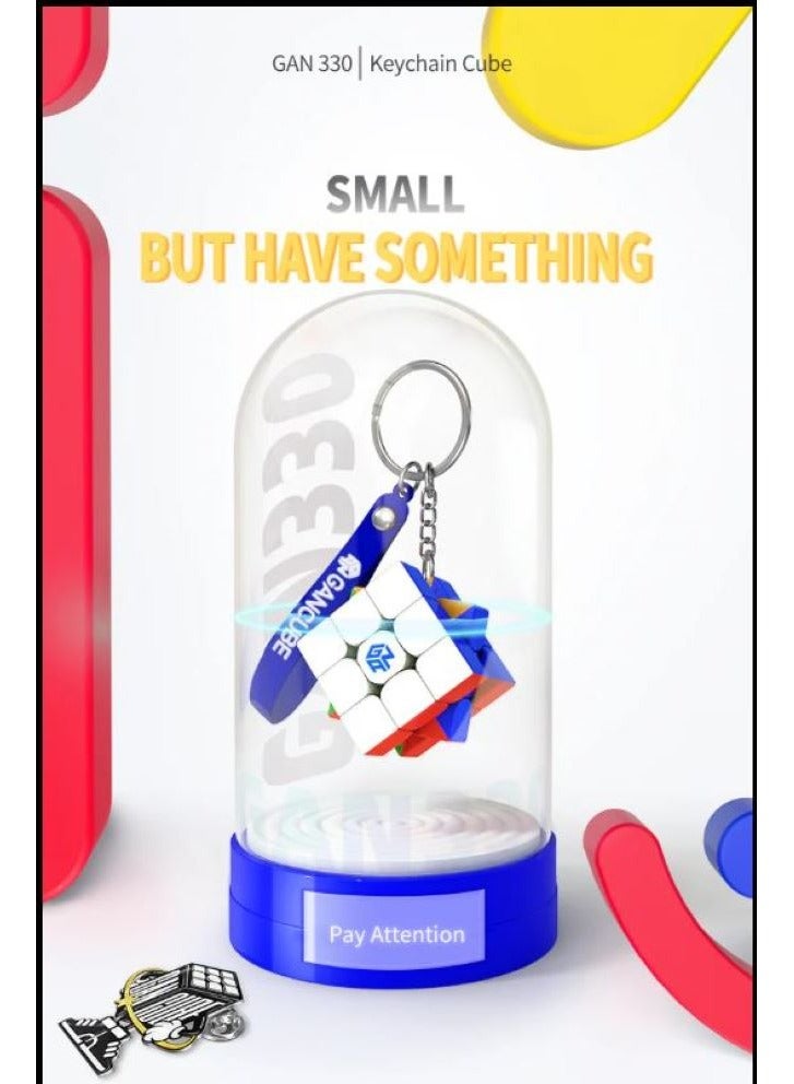 جانكيوب جان 330 سلسلة مفاتيح بها مكعب روبيك 3*3 ممغنط - Image 2