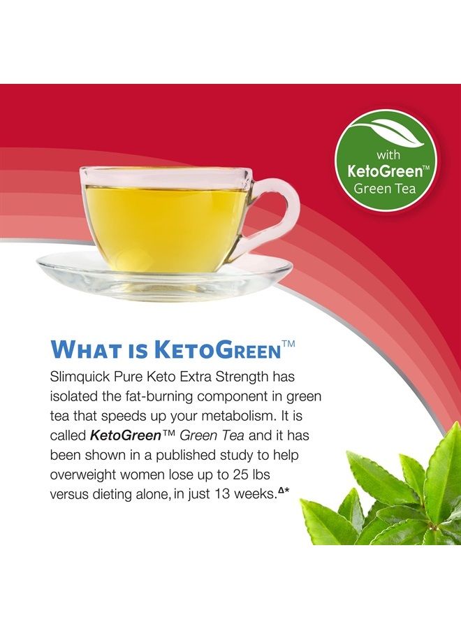 Slimquick Pure 3x Extra Strength Pill for Women, Helps Achieve Weight Goals, Helps Metabolism, Lose Excess Water, Keeps Full for Longer with Green Tea Extract, Caste Tree, Caffeine, MCT Oil - 60 Count - Image 4