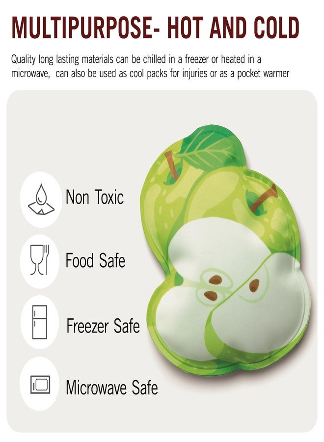 Monkey Business Icepadz Soft Ice Pack Set, Reusable Ice Packs for Baby Bottles and Breast Milk, Slim Ice Pack for Cooler and Lunch Box, (Icepadz - Fruit) - Image 3