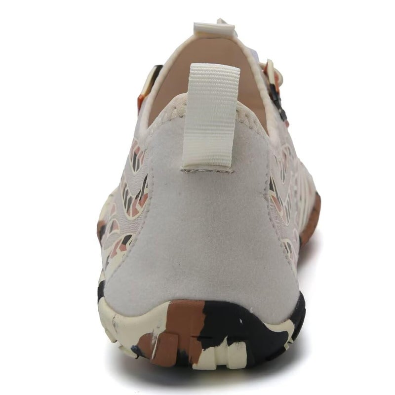 WateLves Water Shoes Men Women Barefoot Quick-Dry Aqua Sock Outdoor Athletic Sport Shoes Kayaking Boating Hiking Surfing(Brown,40) - Image 5