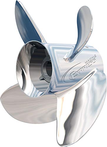 Turning Point Propellers Turning Point Propeller 31501941 Express Left Stainless 4-Blade Propeller (14-1/4 X 19) - Image 4