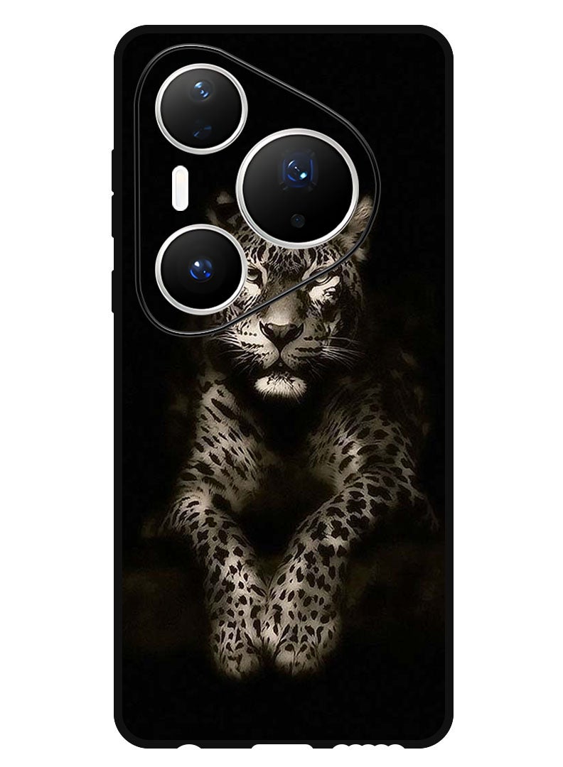 Theodor Case Compatible with Huawei Pura 80 Pro 6.8 Inch Protection Shockproof Bumper Cover Leopard - Image 1