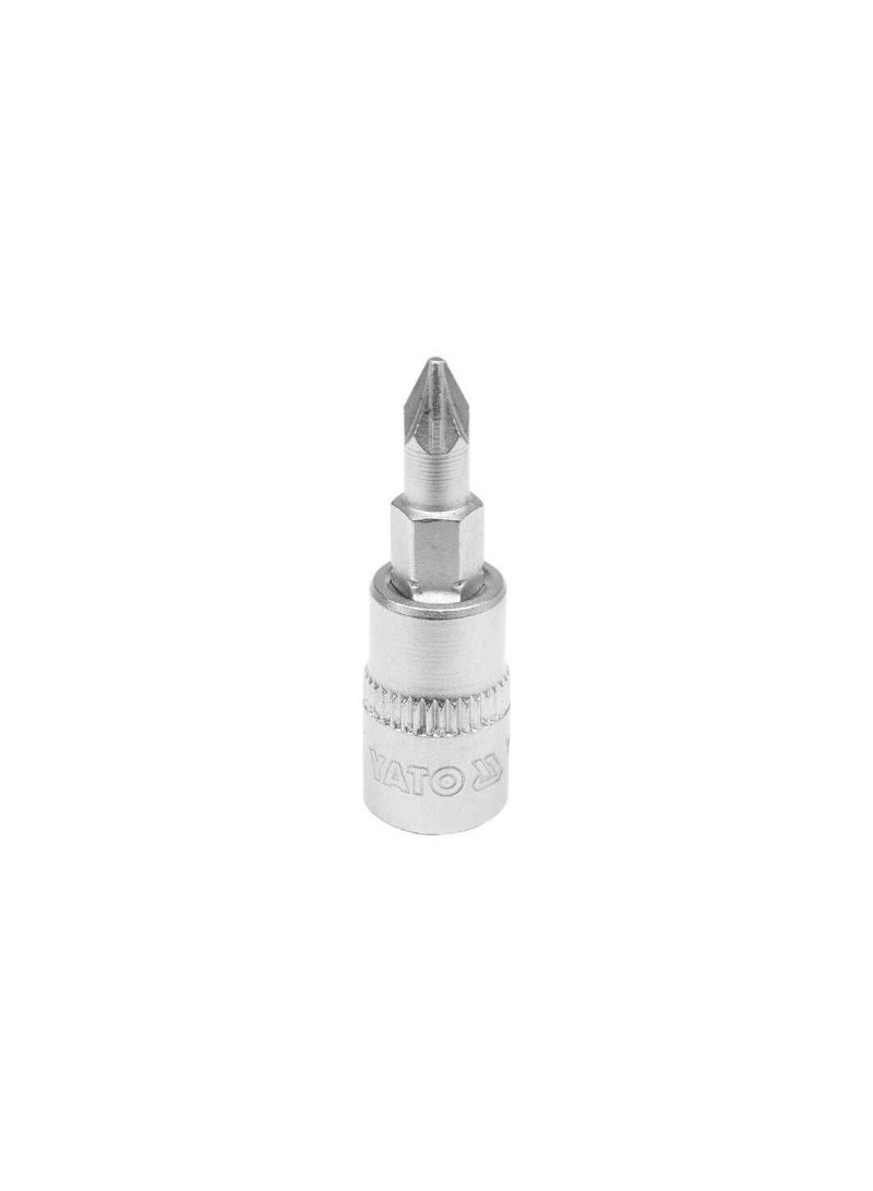 Yato Socket Bit 1/4" PZ1 L=37mm YT-04417