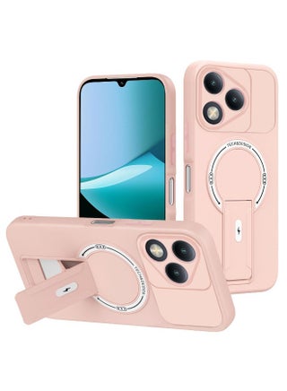for Honor 400 LITE Case,Skin-Friendly Feel,Fingerprint Resistant,Magnetic Wireless Charging Protective Soft Edges Phone Case for Honor 400 LITE, Pink.