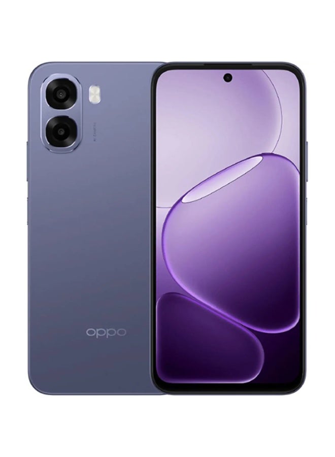 أوبو A6X ثنائي الشريحة بنفسجي داكن 4GB RAM 64GB 4G - نسخة الشرق الأوسط - Image 1