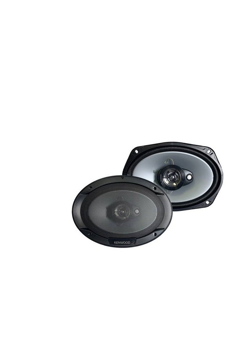 Kenwood KFC-S6966 Stage Sound Series 6"x9" 3-Way Car Speakers – 400W Peak Power, 45W RMS, Flush Mount Design - Image 4
