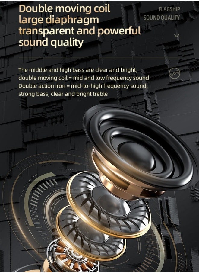 Generic - Pro 4 TWS Wireless Headphones Earphone Bluetooth-compatible 5.3 Waterproof Headset with Mic for Xiaomi iPhone Pro4 Earbuds - Image 1