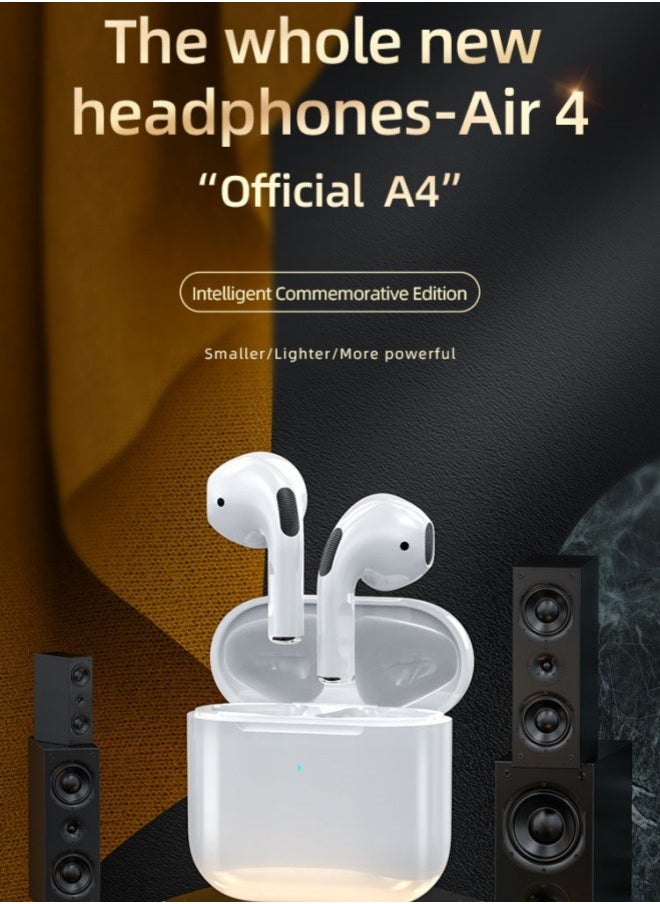 Generic - Pro 4 TWS Wireless Headphones Earphone Bluetooth-compatible 5.3 Waterproof Headset with Mic for Xiaomi iPhone Pro4 Earbuds - Image 1
