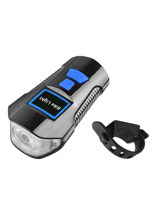 نيبمينينت مصباح أمامي للدراجة مزود ببوق وساعة توقيت رقمية - Image 1