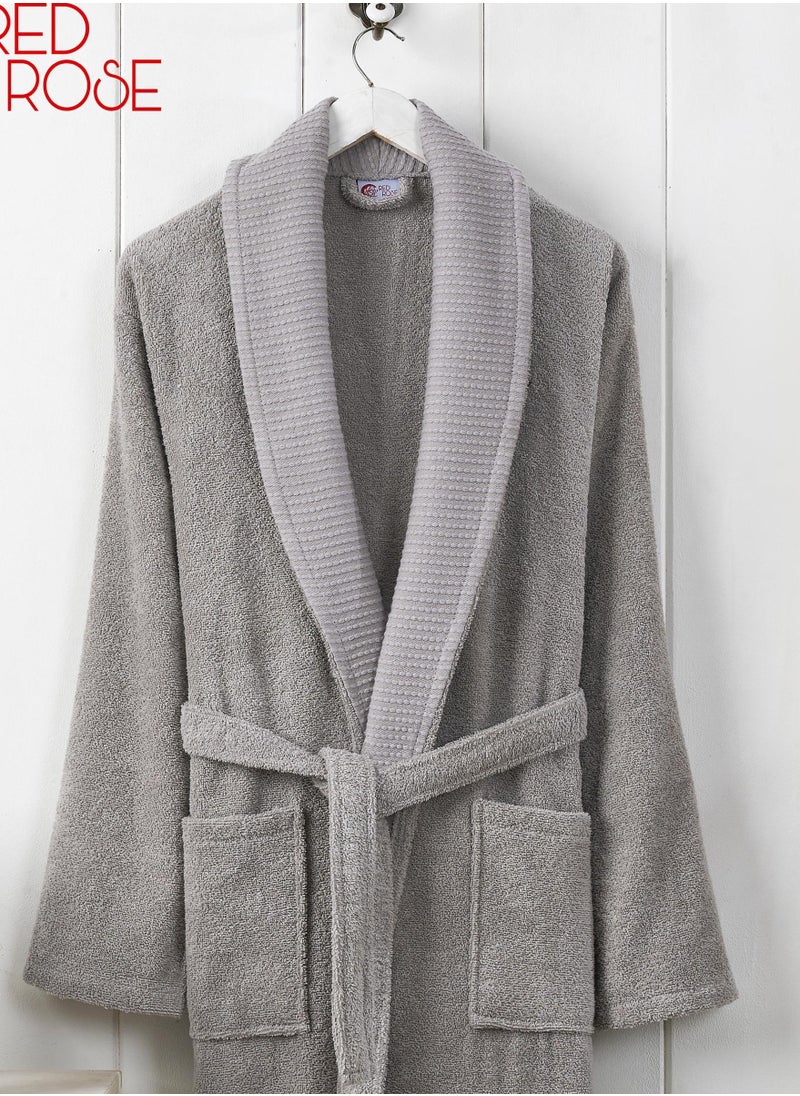 Red Rose Modern Turkish 1-Piece Bathrobe: A luxurious experience in comfort and elegance  - Image 3