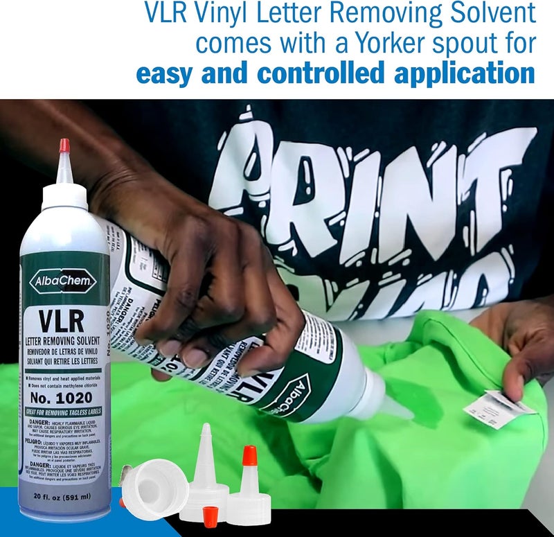 AlbaChem Heat Transfer Vinyl Remover for Fabrics 20 fl. oz - Image 3