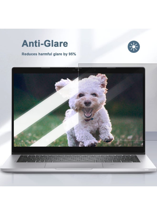 14 Inch Laptop Privacy Screen Filter, 16:10 Aspect Ratio, Removable Anti-Glare & Anti-Blue Light for HP/Dell/Acer/Lenovo/Samsung/Asus/Sony - Image 3