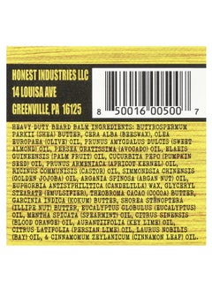 Honest Amish Honest Amish, Heavy Duty Beard Balm, 2 oz (60 ml)  - Image 3