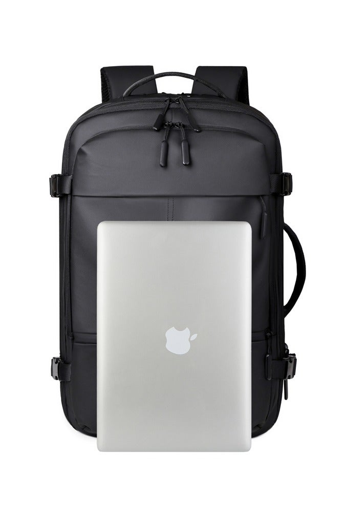 لبونير حقيبة ظهر مقاومة للماء للكمبيوتر المحمول، حقيبة ظهر للسفر، حقيبة ظهر للرجال، حقيبة ظهر للنساء، حقيبة ظهر قابلة للتوسيع ذات سعة كبيرة وحقيبة ظهر للأمتعة - Image 5