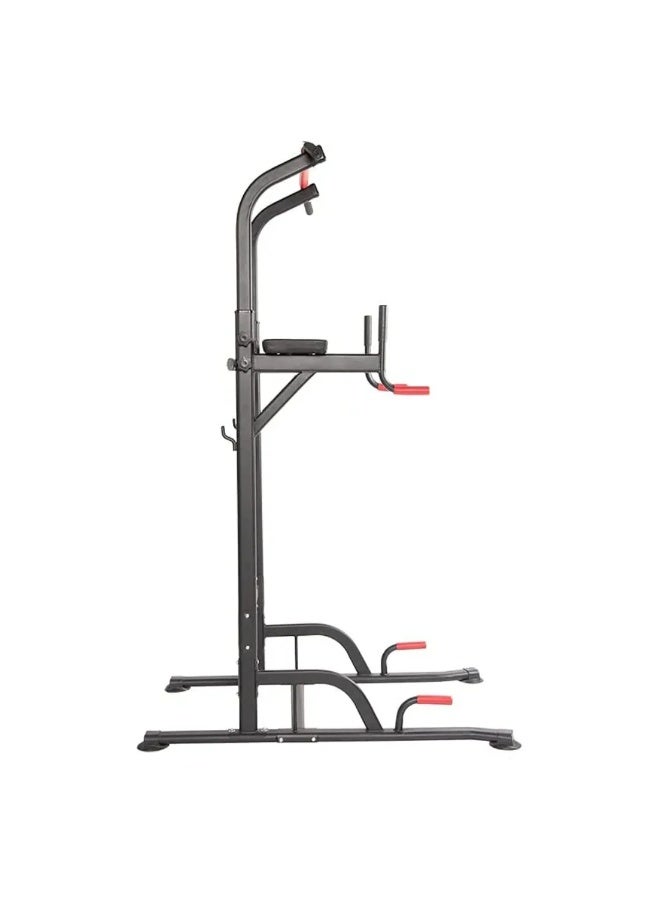 مارشال فيتنس محطة تمارين غطس برج الطاقة للصالة الرياضية المنزلية | قضيب متعدد الوظائف لتدريبات السحب والذقن - ارتفاع قابل للتعديل، لتمارين القوة - Image 2