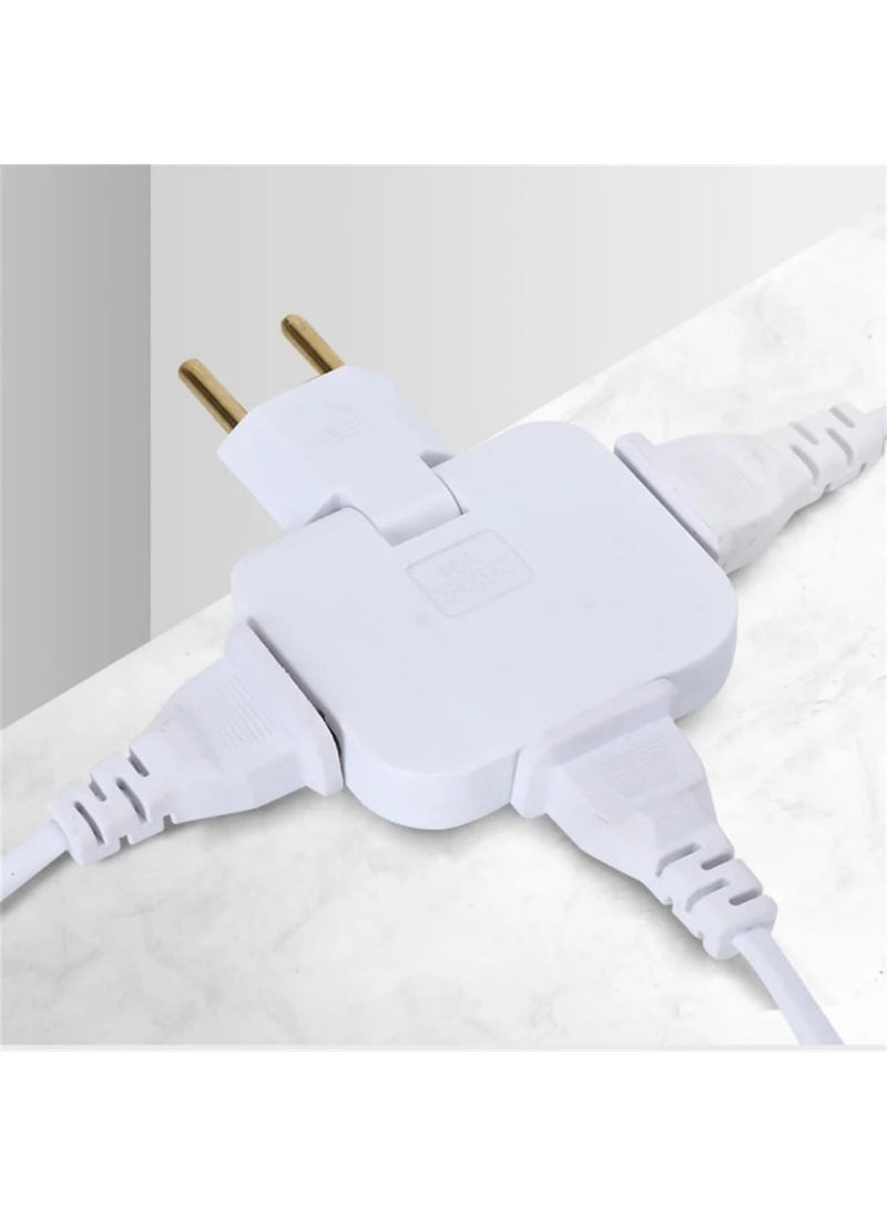 SOCATHEY SOCATHEY Wireless 3 in 1 Adapter Universal Mini Slim Multi Foldable Plug 180 Degree Extension 1 Pcs 01  - Image 4