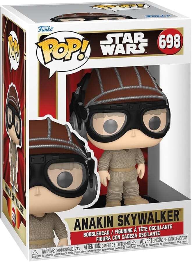 Funko Funko Pop! Star Wars: Star Wars: The Phantom Menace 25th Anniversary - Anakin Skywalker with Helmet #698 