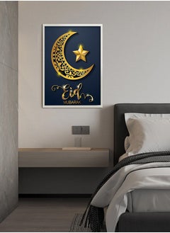 MileMelo Full Diamond Simple Cross Embroidery Moon Text 5D Diamond Painting Living Room 30*40cm  - Image 3