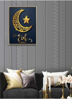 MileMelo Full Diamond Simple Cross Embroidery Moon Text 5D Diamond Painting Living Room 30*40cm  - Image 5