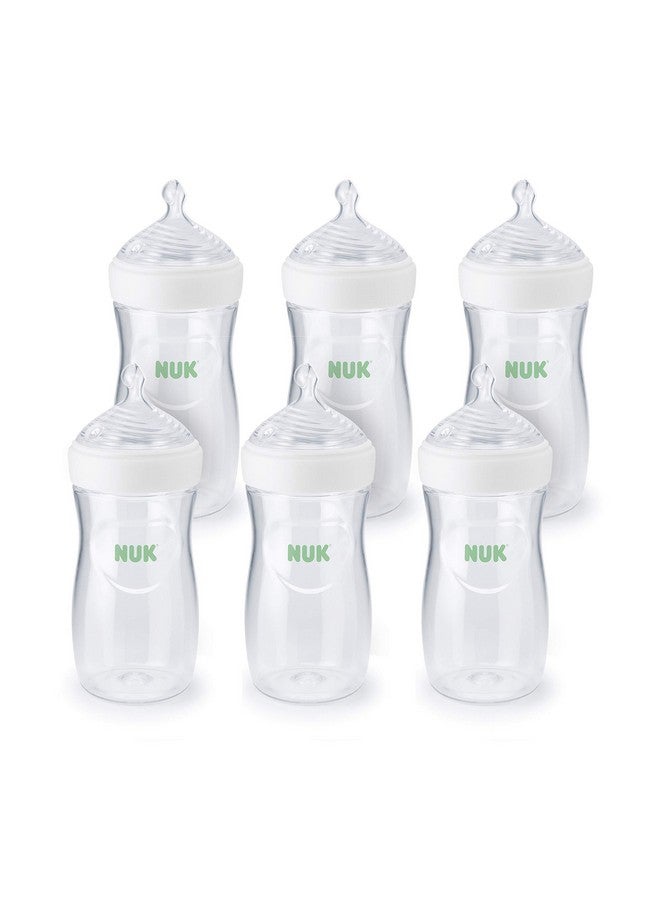 نوك زجاجة أطفال NUK Simply Natural مع SafeTemp - Image 1