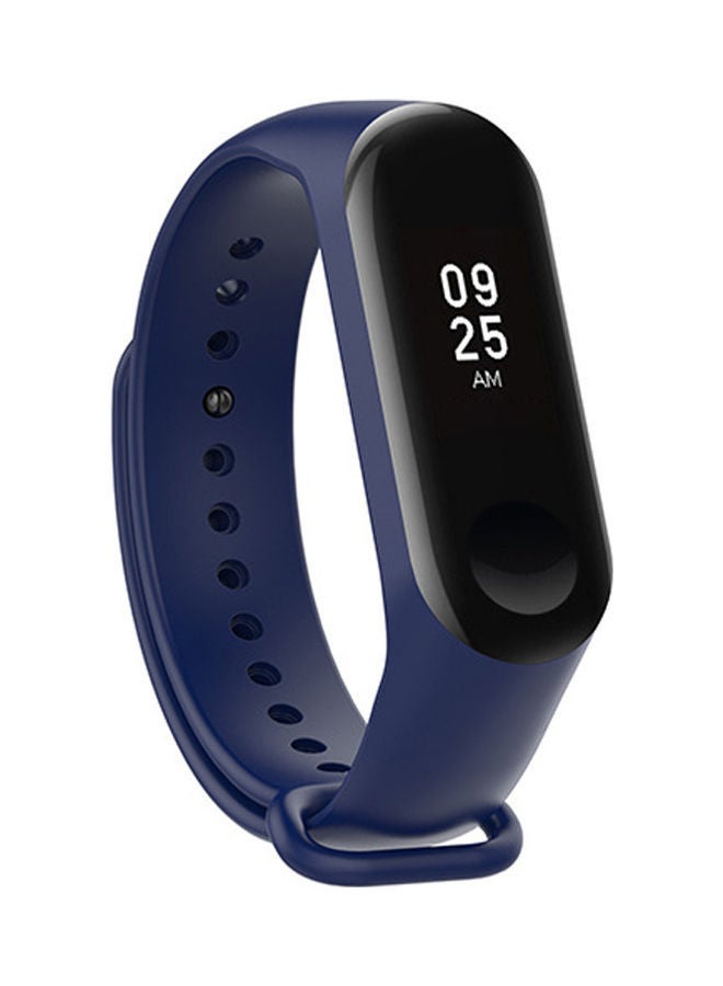 NIBEMINENT Replacement Watch Strap For Xiaomi Miband 3 Smart Bracelet Dark Blue  - Image 2