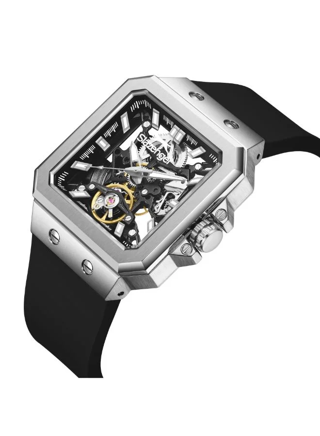 سلازنجر Men's Silicone Automatic Watch SL.9.2500.1.01 - 40 mm