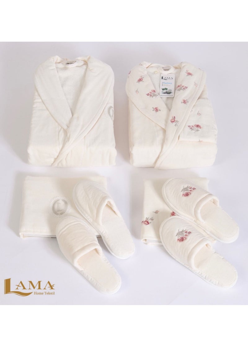 LAMA Home Tekstil - Set Bath Robe Double - Image 1