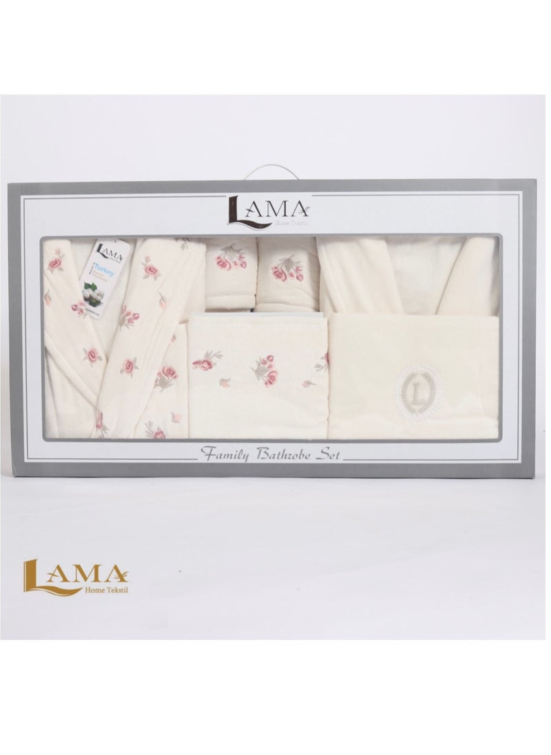 LAMA Home Tekstil - Set Bath Robe Double - Image 1