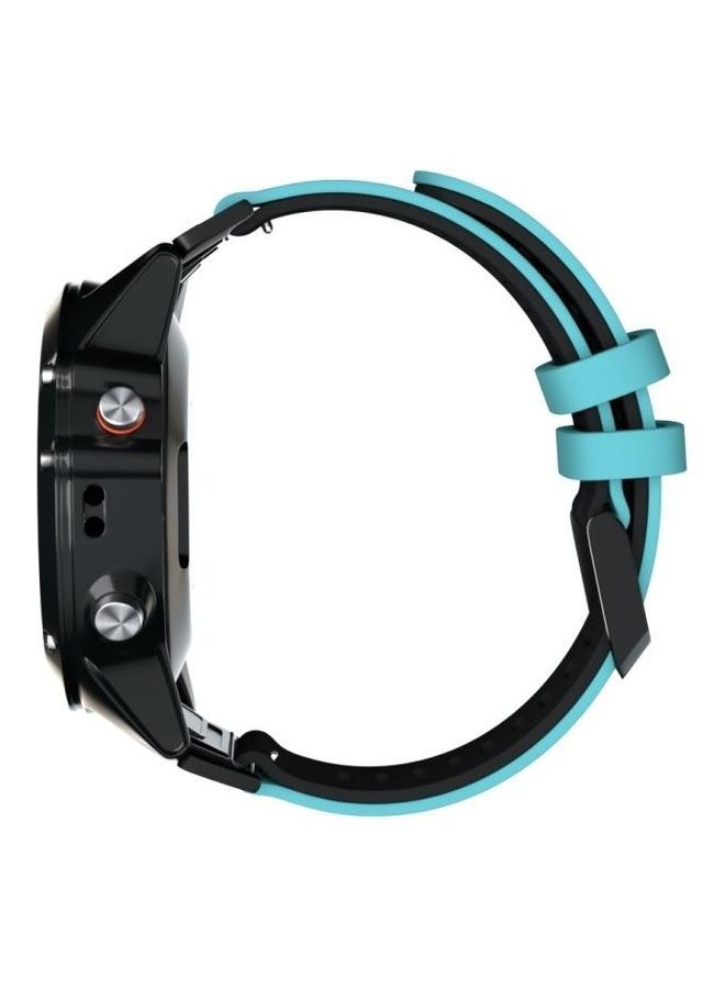 NIBEMINENT Two-Colour Silicone Quick Release Replacement Strap Watchband For Garmin Fenix 6X Mint Green/Black - Image 5