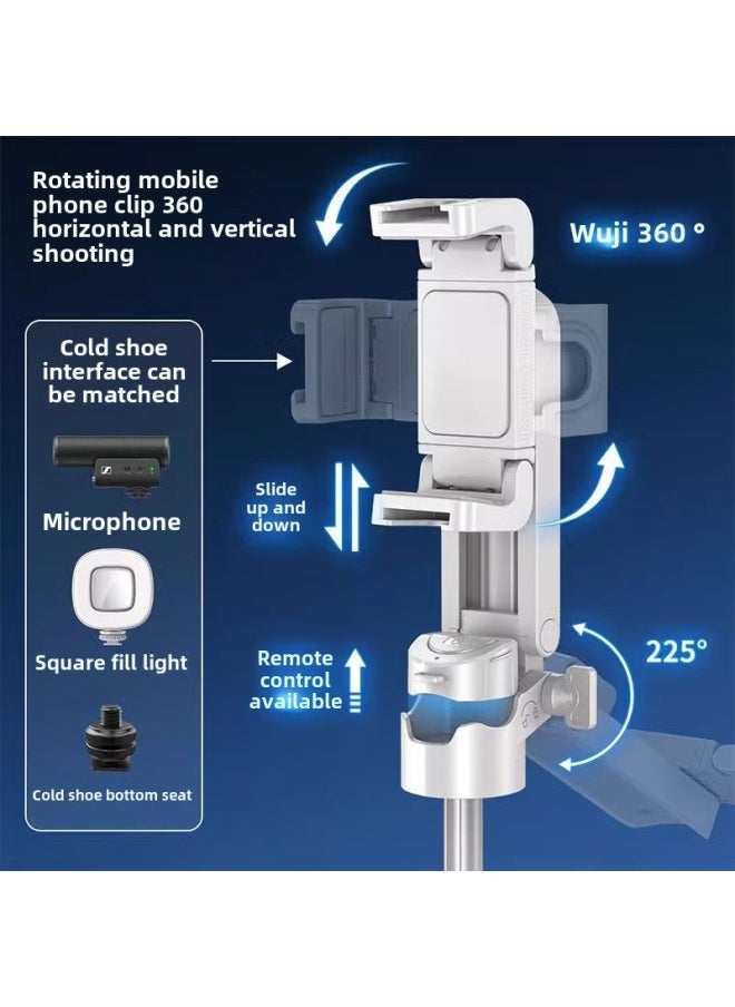 Generic - JC-25 All-in-one Mini Phone Selfie Stick Retractable Bluetooth Portable Live Broadcast Stand-Colour:P15mini - Image 1