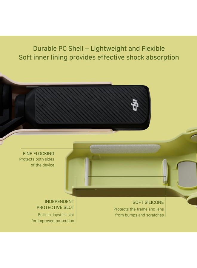 Tilta Pocket 3 Protective Case for Travel with Wrist Strap Set, Compatible with DJI Osmo Pocket 3 - Cream White TA-T65-PTK-CW - Image 4