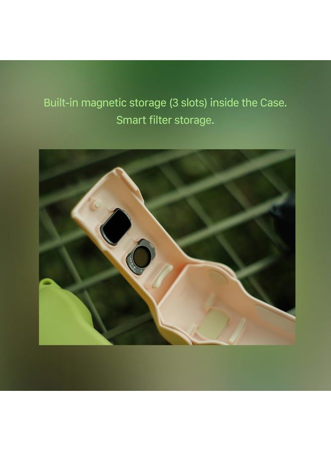 Tilta Pocket 3 Protective Case for Travel with Wrist Strap Set, Compatible with DJI Osmo Pocket 3 - Cream White TA-T65-PTK-CW - Image 3