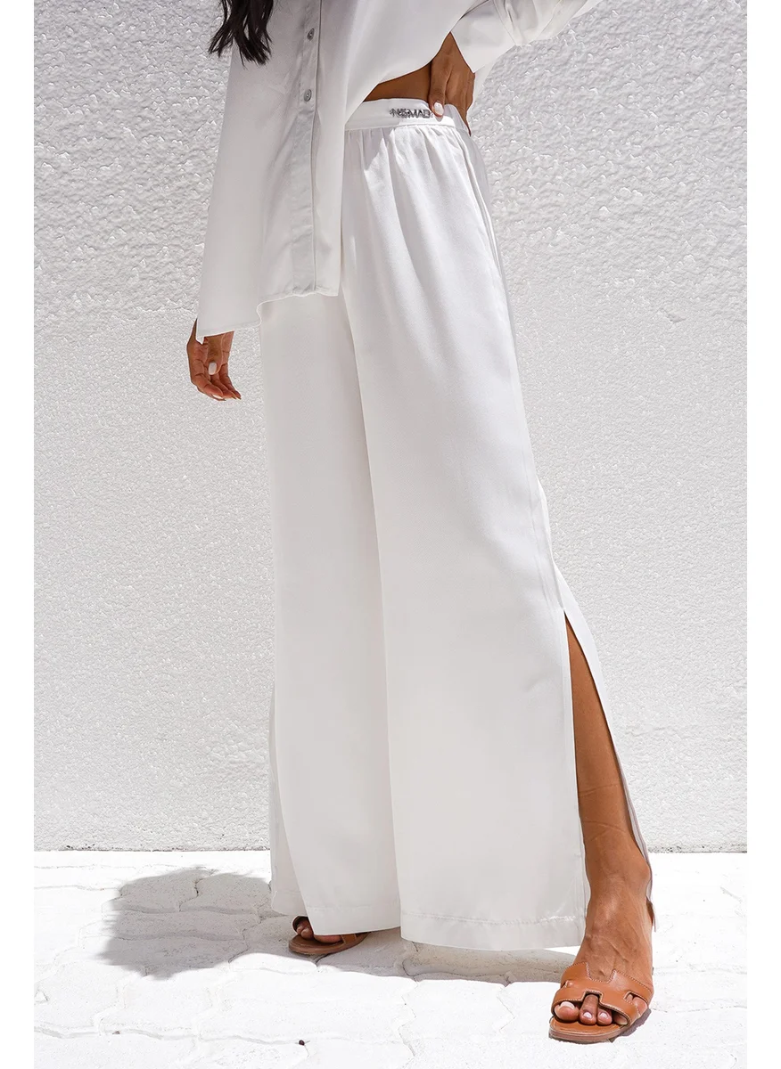 NOMAD Wide Leg Trouser with Side Slit