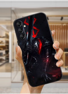 Protective Shockproof Case Cover For Samsung Galaxy A55 5G Berserk anime black warrior Drawing