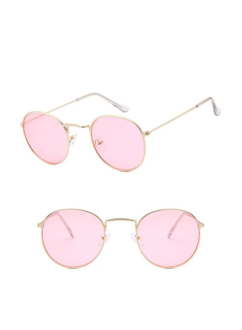 FridayIn Women High-definition Anti-glare Pink Lens Sunglasses And starfish shell Glasses Chain - Image 2
