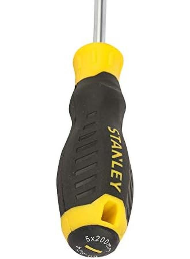 ستانلي مفك بقبضة وسادة مسطح 5 × 200 مم - Image 3