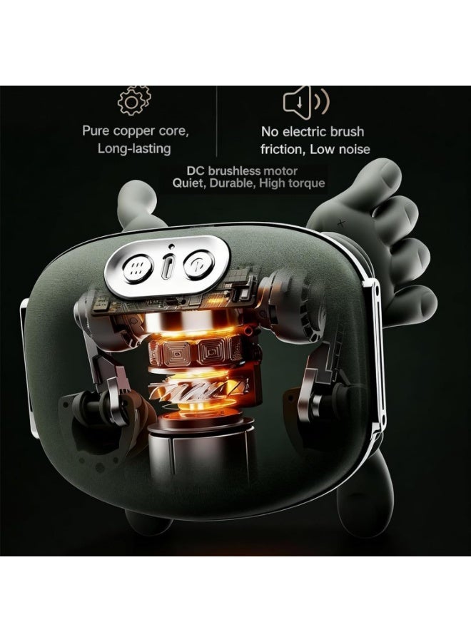 Eworld Smart Neck and Shoulder Massager – Wireless Deep Tissue 4D Kneading Massage Device with Heat & 3-Speed Adjustment | Portable Muscle Relaxation Massager for Pain Relief, Home, Office & Travel Use - Image 3