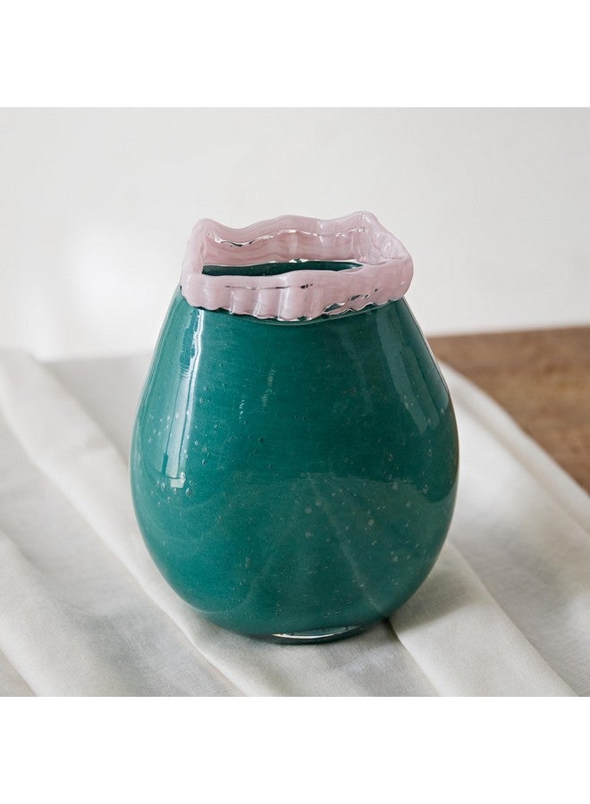 Home Box Reva Bubble Vase with Rim 16 x 11.5 x 20 cm - Image 2