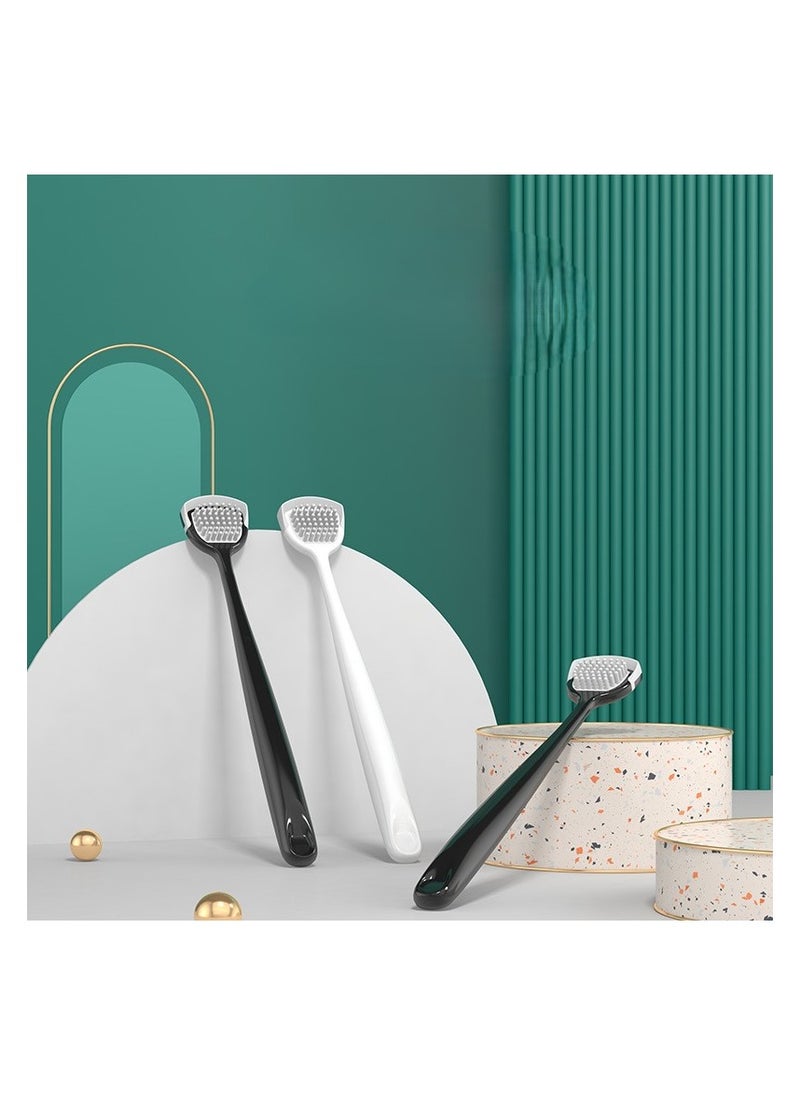 4PCS Tongue Cleaner Scraper Portable Reusable Tongue Scraper Tongue Cleaning for Oral Cleaning and Reducing Bad Breath