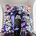 yeewaka Galaxy Space Balloon Garland Kit 140pcs purple blue black Outer Space Astronaut Moon Star Diy 4D planet Balloons for girl two the moon birthday decorations Kids Party Supplies - Image 3