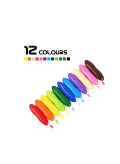 12 Colors Space Crayon, Non-Toxic Crayons , Easy To Grip Washable Crayons, Safe Colouring Art school Supplies Gift Set For Kids - pzsku/ZF2DA801C3081A1130184Z/45/_/1736956066/ae671c5a-05c0-4d36-9674-e0cd686dbc54