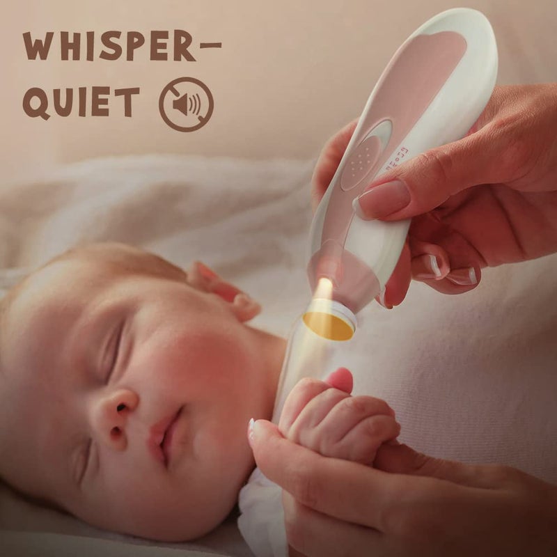 haakaa Electric Nail Trimmer Replacement Pads Baby Nail Trimmer Heads Compatible with All haakaa Nail Trimmers, 4pcs - Image 4