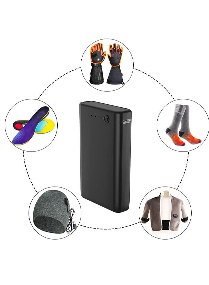 general Portable Power Bank for Heating Gloves and Socks - Large Capacity Mini Heating Battery for On-the-Go Warmth - Image 3
