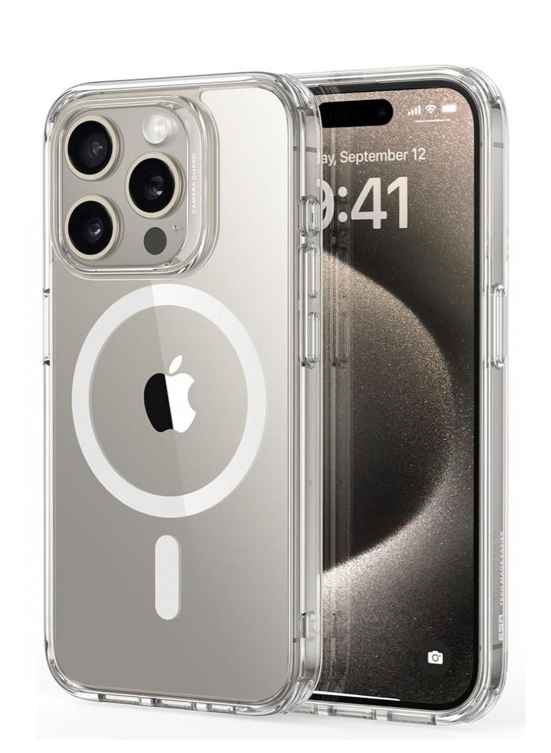 ELTRAZONE Eltrazone iPhone 15 Pro Max Case - Compatible with MagSafe, Clear