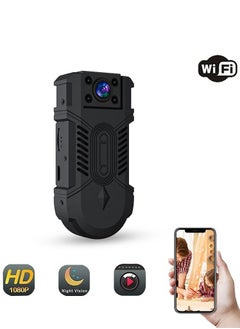 GULFLINK GULFLINK 1080P WIFI 180 Degree Rotatable Lens Clipper Mini Video Recorder Security Camera  - Image 1
