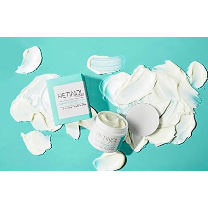 Robanda Retinol Nightly Renewal Cream │ All in One Age Repairing Night Cream Targets Wrinkles and Fine Lines - Image 2