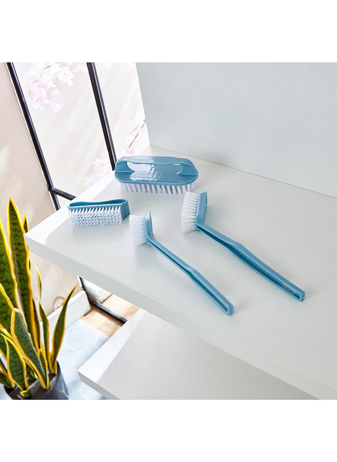 Home Box Alina 4-Piece Deep Cleaning Multiutility Brush Set 19.5 x 4 x 4 cm  - Image 1