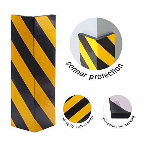 GUEQUITLEX Garage Wall Protector Foam Wall Corner Guard for Parking Garages - Wall Edge Protector Protect Your Car - Garage Wall - Wall Corner Edge and Bumpers Corner Guards - Image 3