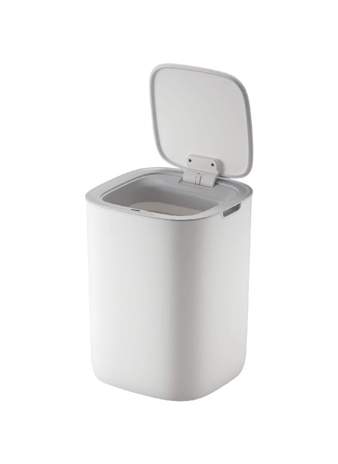EKO - Morandis Automatic Open and Close Sensor Trash Bin White 12 L EK6288P-12L-WH - Image 1
