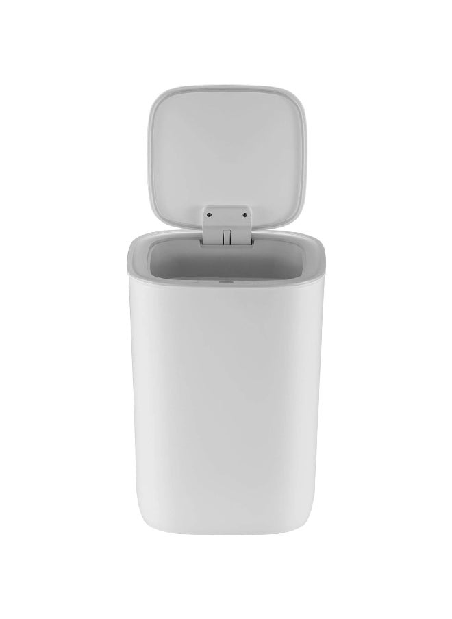 EKO - Morandis Automatic Open and Close Sensor Trash Bin White 12 L EK6288P-12L-WH - Image 1